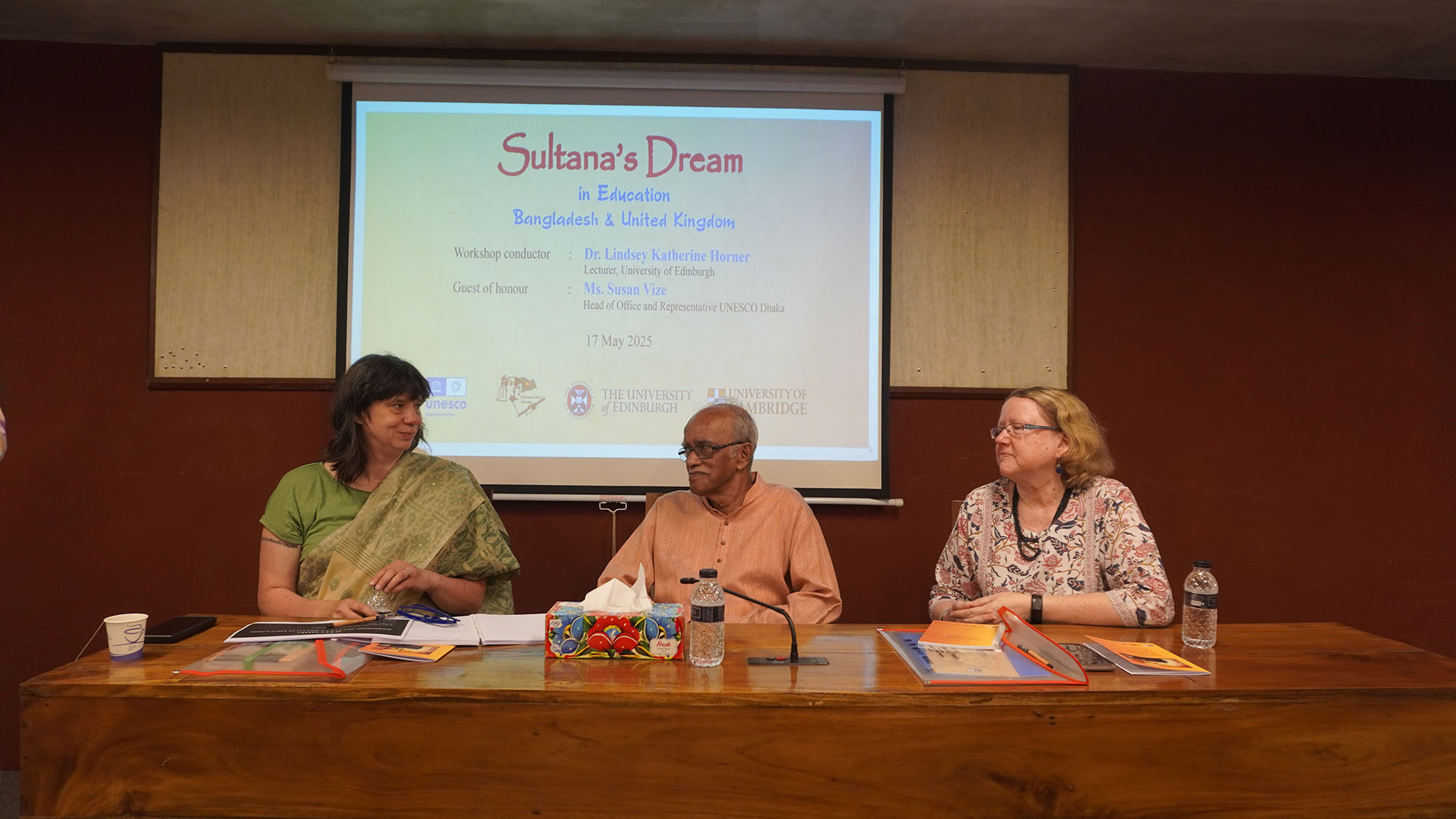Workshop: Sultana’s Dream in Education